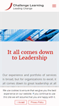 Mobile Screenshot of challengelearning.com